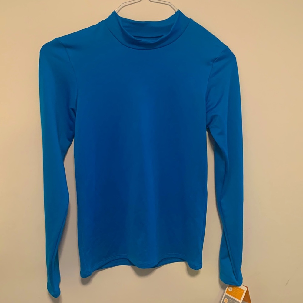 Swim top. UV protected by Champion.  Long sleeve